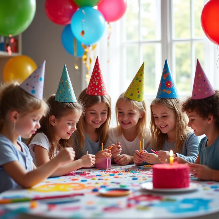 Cumpleaños infantiles con eventos creativos personalizados